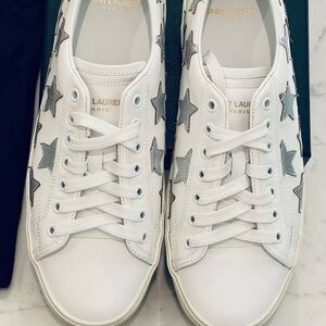 YSL Saint Laurent star Court Shoe